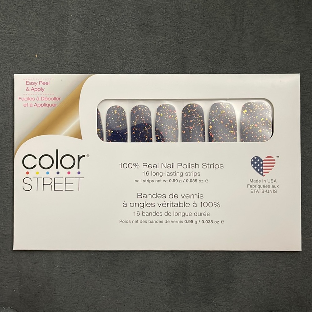 Color Street 100% Real Nail Polish Strips - Deepwater Opal